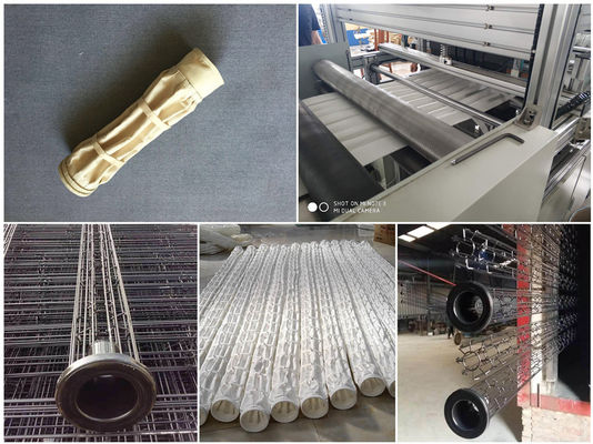 Poliestere della centrale elettrica/Aramid/sacchetti filtro del collettore di polveri PTFE/di PPS