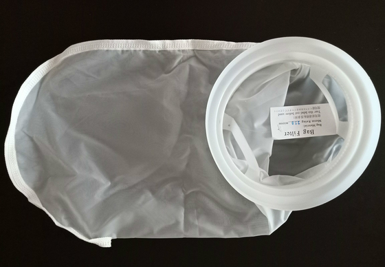 Ciclo d'attaccatura sacchetto filtro liquido da 250 micron con la cucitura