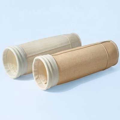 L'ago ha ritenuto i sacchetti filtro della polvere del tessuto di 550GSM PPS Nomex P84