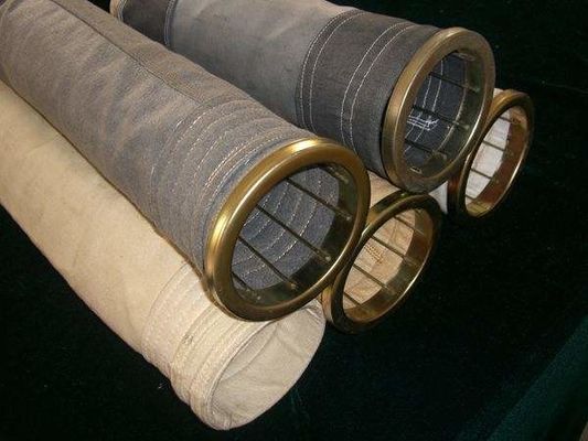 sacchetto filtro diresistenza del collettore di polveri del poliestere 550GSM per la pianta del cemento