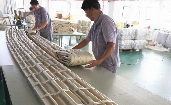 La stella della borsa di filtro dell'aria di Aramid del poliestere di PPS del collettore di polveri ha pieghettato