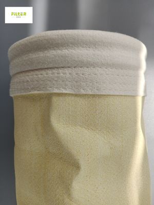 Sacchetto filtro acrilico del poliestere 550GSM per resistente alcalino del collettore di polveri