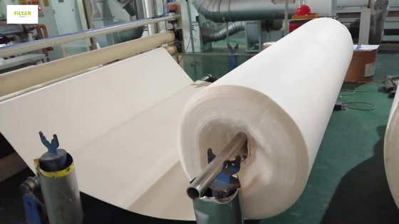 Tessuto filtrante del feltro dell'ago di Arcylic 550GSM per abrasione industriale del filtro a sacco l'anti