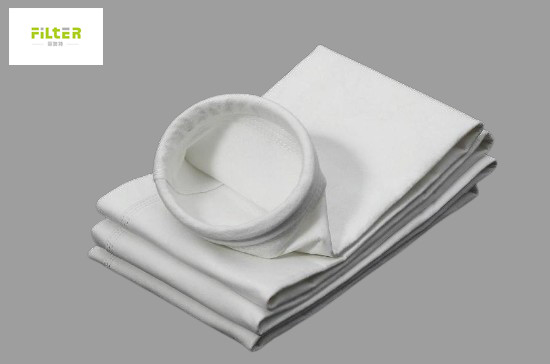 L'ago del poliestere ha ritenuto la membrana del sacchetto filtro PTFE per il collettore di polveri