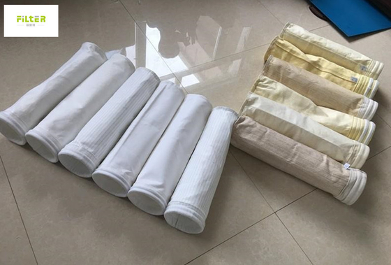 Sacchetto filtro non tessuto di Nomex PPS P84 PTFE per il filtro a sacco industriale