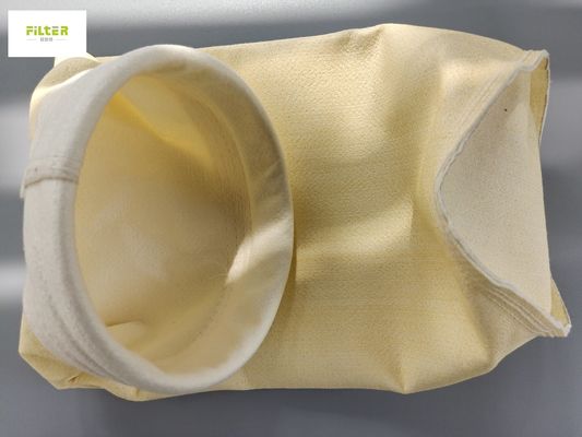 L'ago acrilico di Nomex del poliestere ha ritenuto il sacchetto filtro 550GSM per polvere industriale