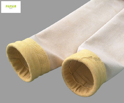 Resistente alcalino ad alta temperatura del sacchetto filtro dell'ago della fibra di vetro