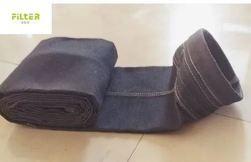 Resistente alcalino ad alta temperatura del sacchetto filtro dell'ago della fibra di vetro