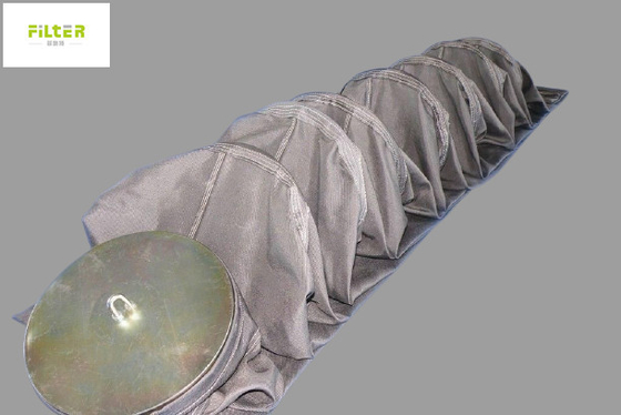 Resistente alcalino ad alta temperatura del sacchetto filtro della vetroresina per Baghouse