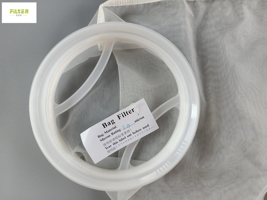 80 sacchetto filtro liquido del micron pp per il trattamento dell'acqua potabile