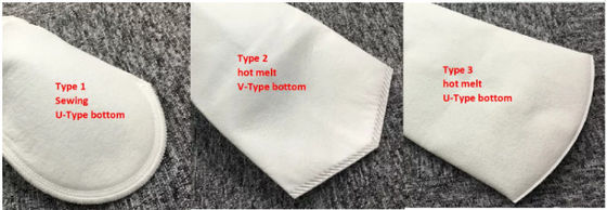 Acqua/olio/sacchetto filtro liquido del PE con Ring Alkali Resistance di plastica