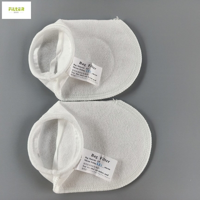100 micron pp Mesh Liquid Water Filtration Bag con l'anello d'acciaio